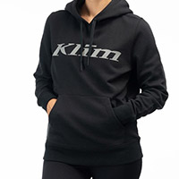 Sweat à Capuche Femme Klim Pullover Negro