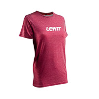 Camiseta Dama Leatt Premium V.24 rojo