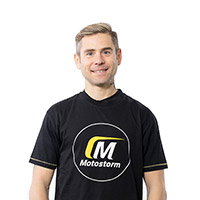 Camiseta Motostorm Logo negro - 3