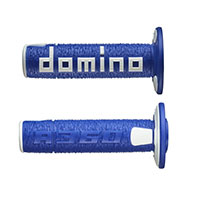 Poignées Domino A36041c Blanc Bleu