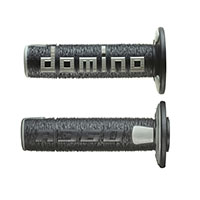 Domino A36041c Handgrips Black Grey