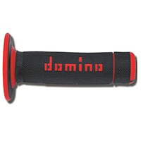 Domino A02041c Handgrips Black Orange