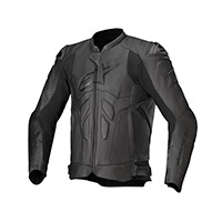 Alpinestars Dusk Leather Jacket Black