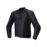 Alpinestars Faster V3 Airflow Leather Jacket Black