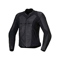 Alpinestars Stella Faster V3 Lederjacke schwarz