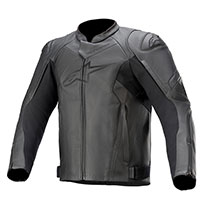 Alpinestars Faster V2 Leather Jacket Black