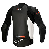 Giacca Pelle Alpinestars Gp Force Bianco Rosso - img 2