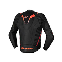 Chaqueta de cuero Alpinestars Missile V3 Ignition rojo - 2