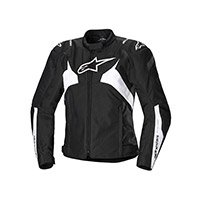 Blouson Alpinestars Stella T-Jaws V4 Wp noir blanc