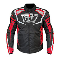 Chaqueta Berik Supersport negro rojo fluo