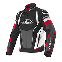 Blouson Clover Airblade 5 noir rouge