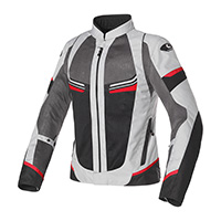 Clover Airjet 5 Lady Jacket Red Grey