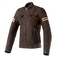 Clover Blackstone Leather Jacket Brown
