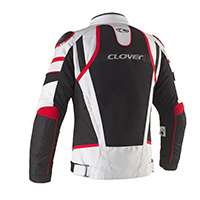 Clover Rainjet 3 Wp Jacket Red Grey - 2