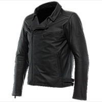 Giacca Pelle Dainese Chiodo Nero