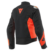 Giacca Dainese Energyca Air Nero Rosso Fluo - img 2