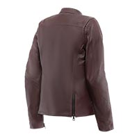 Dainese Itinere Leather Jacket Bordeaux - 2