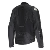 Dainese Racing 5 Leather Jacket Black