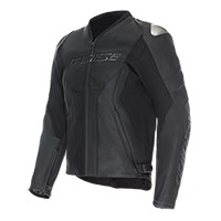 Dainese Racing 5 Perforierte S/T Lederjacke schwarz