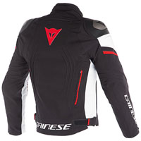 Dainese Racing 3 D-dry Giacca In Tessuto Bianco Rosso - img 2