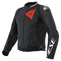 Dainese Sportiva Leather Jacket Black