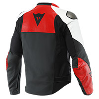 Giacca Pelle Dainese Sportiva Lava Rosso - img 2