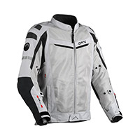 Blouson Dane Solskin noir gris clair rouge