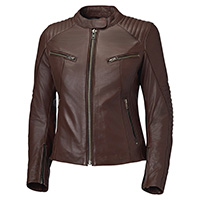 Blouson En Cuir Femme Held Robin Braun