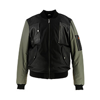 Helstons H-bomb Jacket Black Khaki