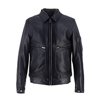 Helstons Jet Leather Jacket Black