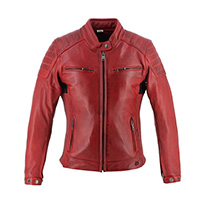 Helstons Jody Lady Leather Jacket Red