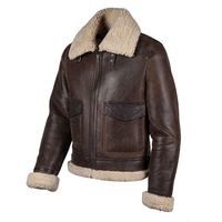Helstons Thunder Leather Jacket Brown