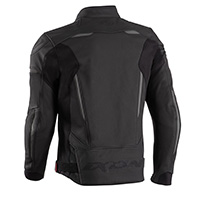 Ixon Ceros Leather Jacket Black Anthracite