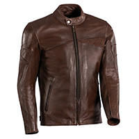 Ixon Cranky Leather Jacket Brown