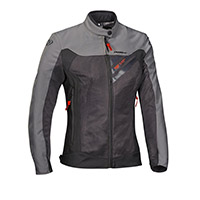 Ixon Orion Lady Jacket Anthracite Grey Red