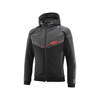 Blouson Ixon Section Anthracite Rouge