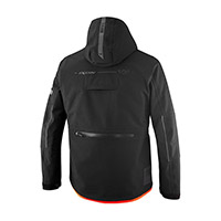 Ixon Square Jacket Black Red