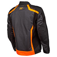 Klim Induction Jacket Black Strike Orange - 2