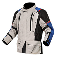 Ls2 Narvik Jacket Blue Grey Red