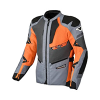 Macna Synchrone Jacke grau orange - 3