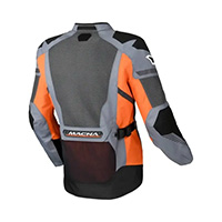 Macna Synchrone Jacke grau orange - 4