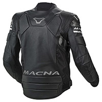 Macna Tracktix Leather Jacket Black