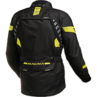 Macna Ultimax Jacket Black Yellow