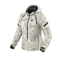 Chaqueta Mujer Rev'It Flare 3 H2O camo blanco