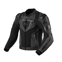 Rev'it Hyperspeed 2 Air Leather Jacket Black Anthracite