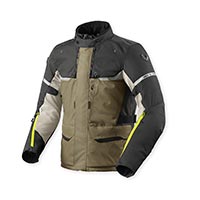 Rev'It Outback 4 H2O Jacke grün anthrazit