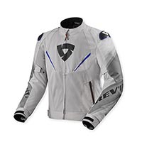 Rev'it Quantum 3 Air Jacket Silver Blue