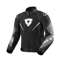 Blouson Rev'It Quantum 3 Air noir blanc