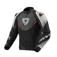 Blouson Rev'it Quantum 3 Air Gris Rouge