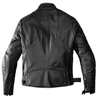 Spidi Clubber Leather Jacket Black